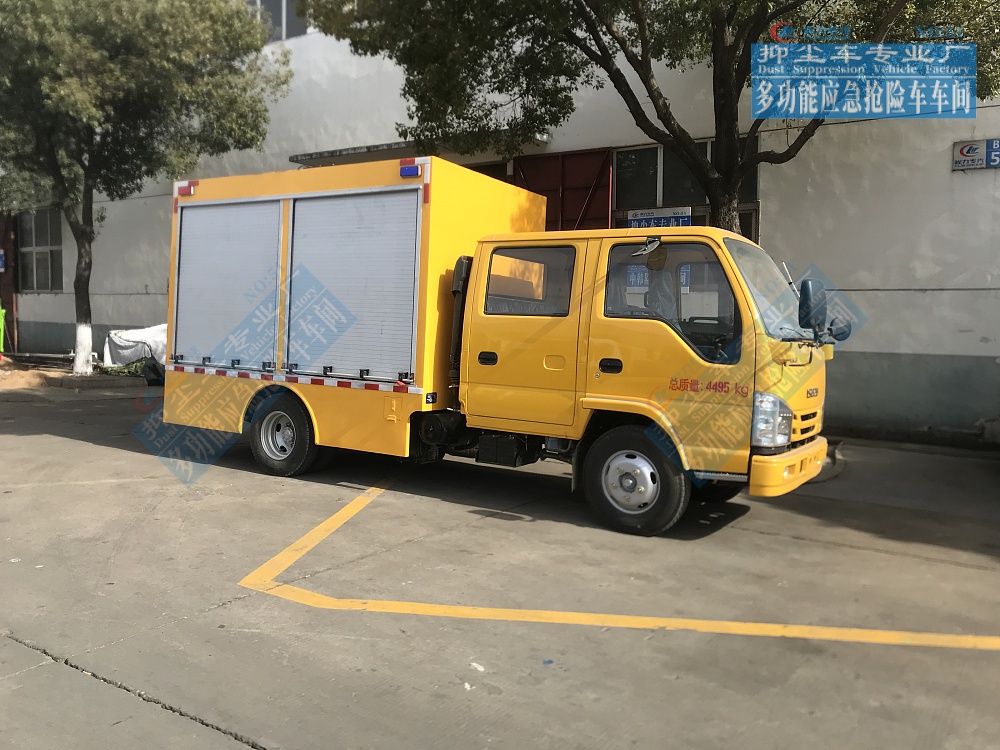 庆铃双排座工程救险车1000-2000m³/h